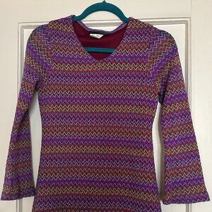 Vintage Nicole Miller Girls Crochet Dress